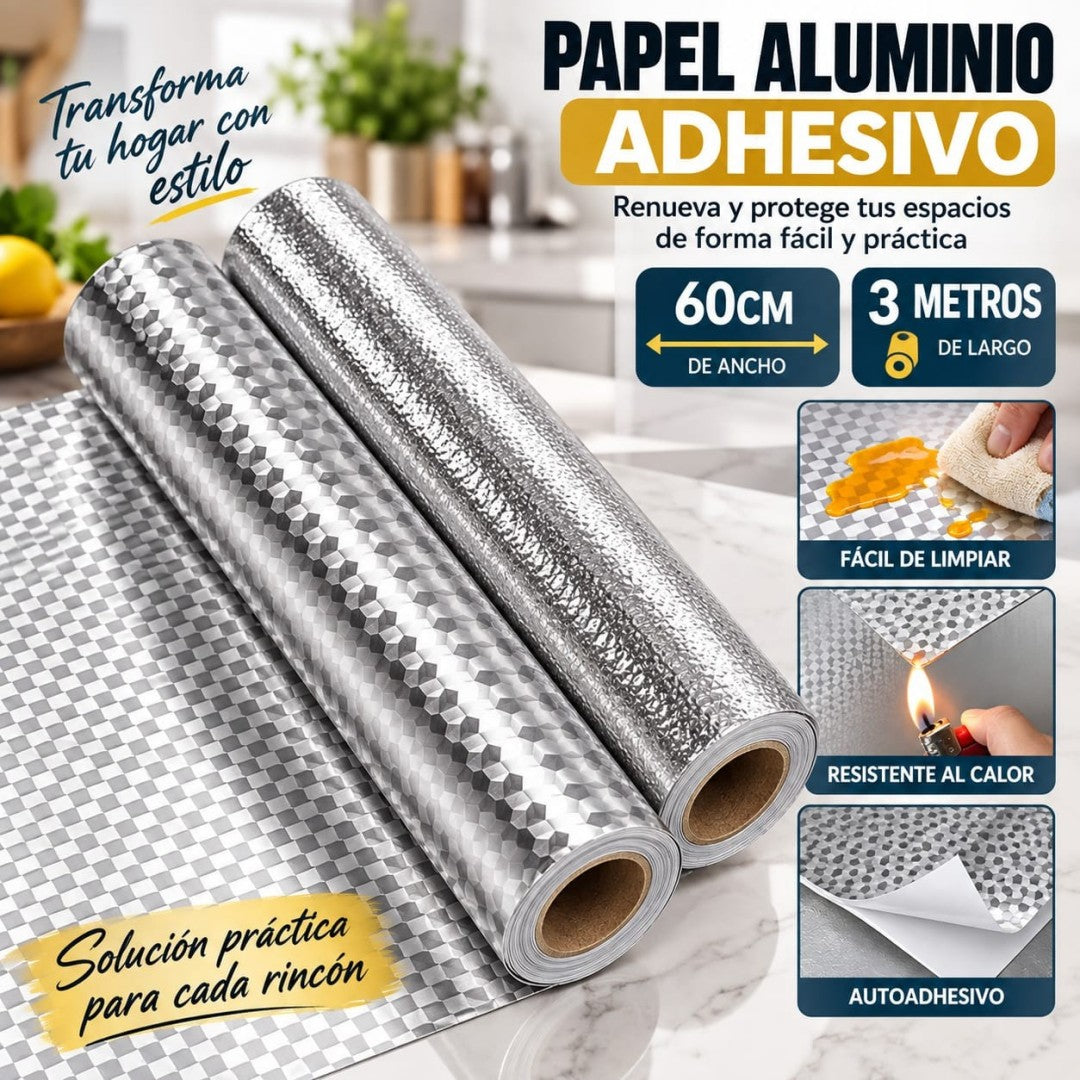 PAPEL ADHESIVO ANTIGRASA 60CM*3M