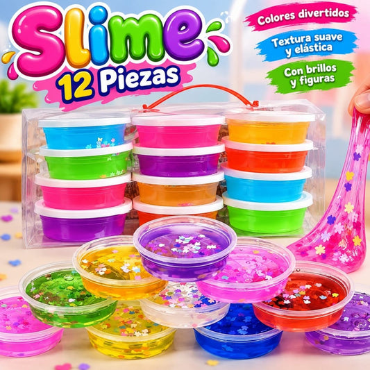 SLIME 12PCS