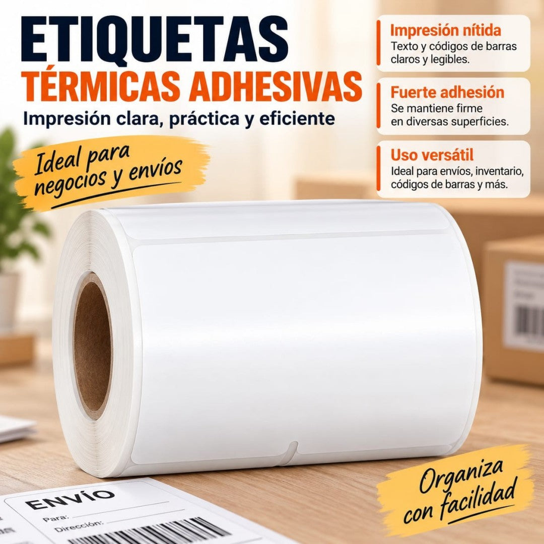 ROLLO ETIQUETA PARA IMPRESORA P1