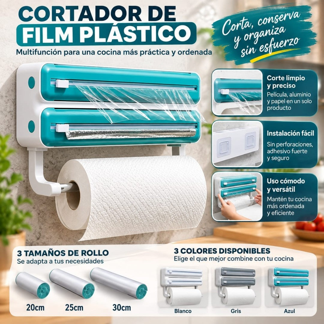 DISPESADOR Y CORTADORNDENPAPEL PARA COCINA