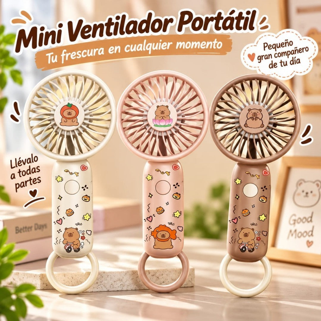 VENTILADOR MANO CAPIBARA SD-44