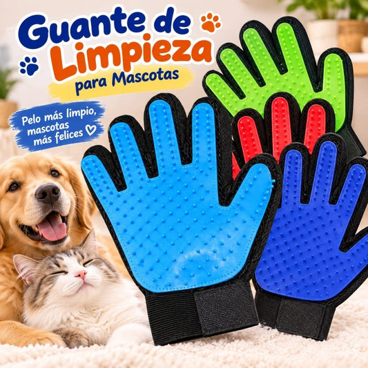 GUANTES CEPILLO PARA MASCOTAS