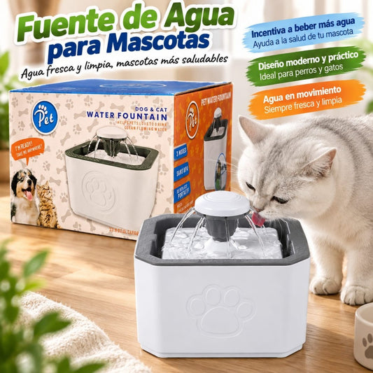 FUENTE DE AGUA PARA MASCOTAS