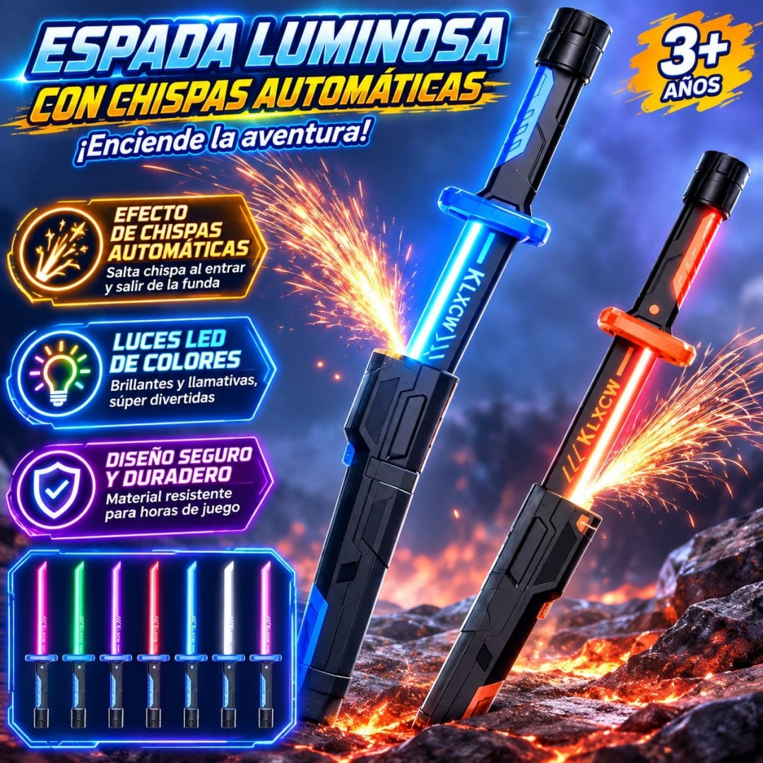 ESPADA CHISPA Y LUZ 456-38M