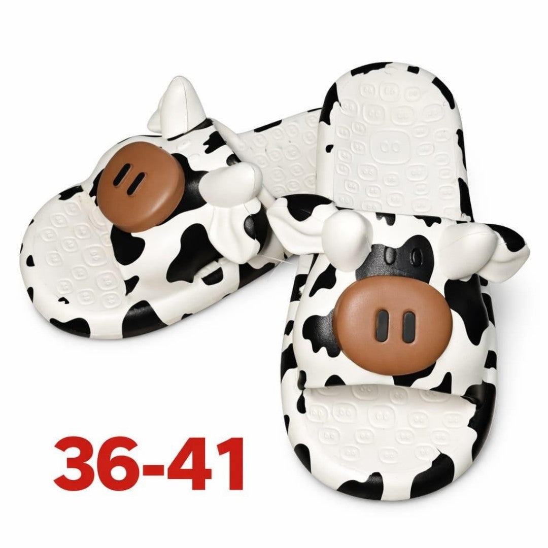CHANCLETAS TELA VACA  36-41