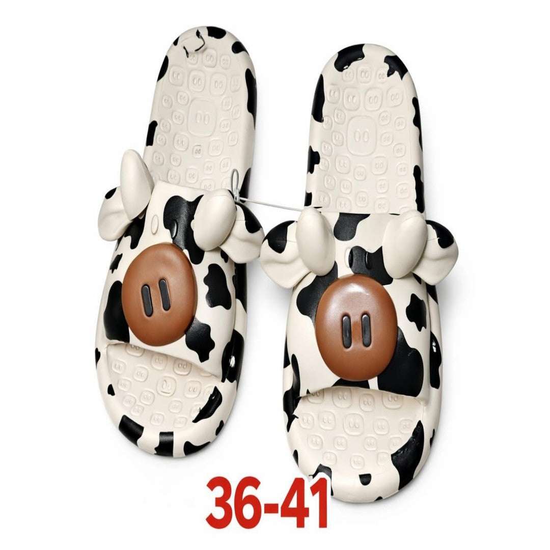 CHANCLETAS TELA VACA  36-41